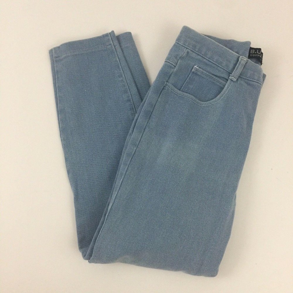 Vintage 90s B.U.M. Equipment Women's 13 Jeans Bum High Waisted Rise Mom Denim